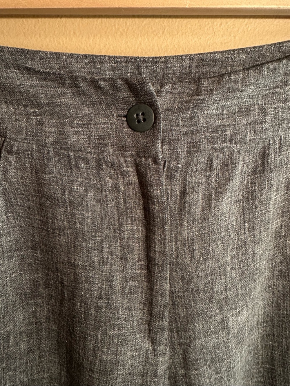 tilley grey linen-blend pants - Picture 3 of 7